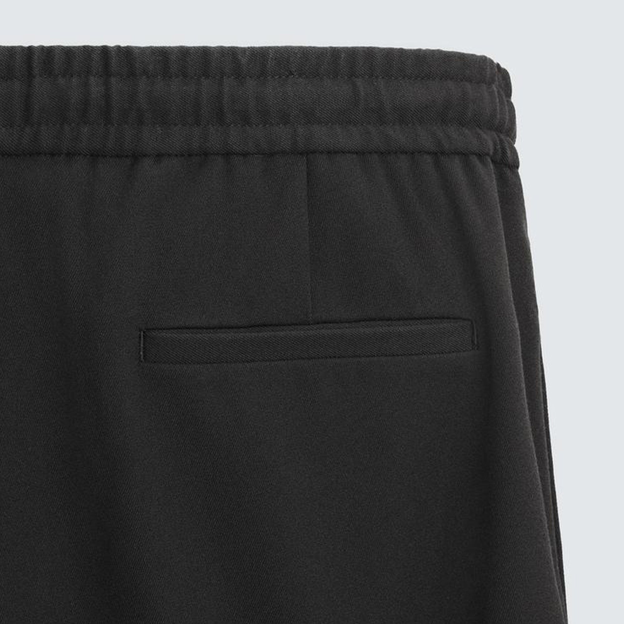 Zara Men's COMFORT JOGGER WAIST TROUSERS - Black