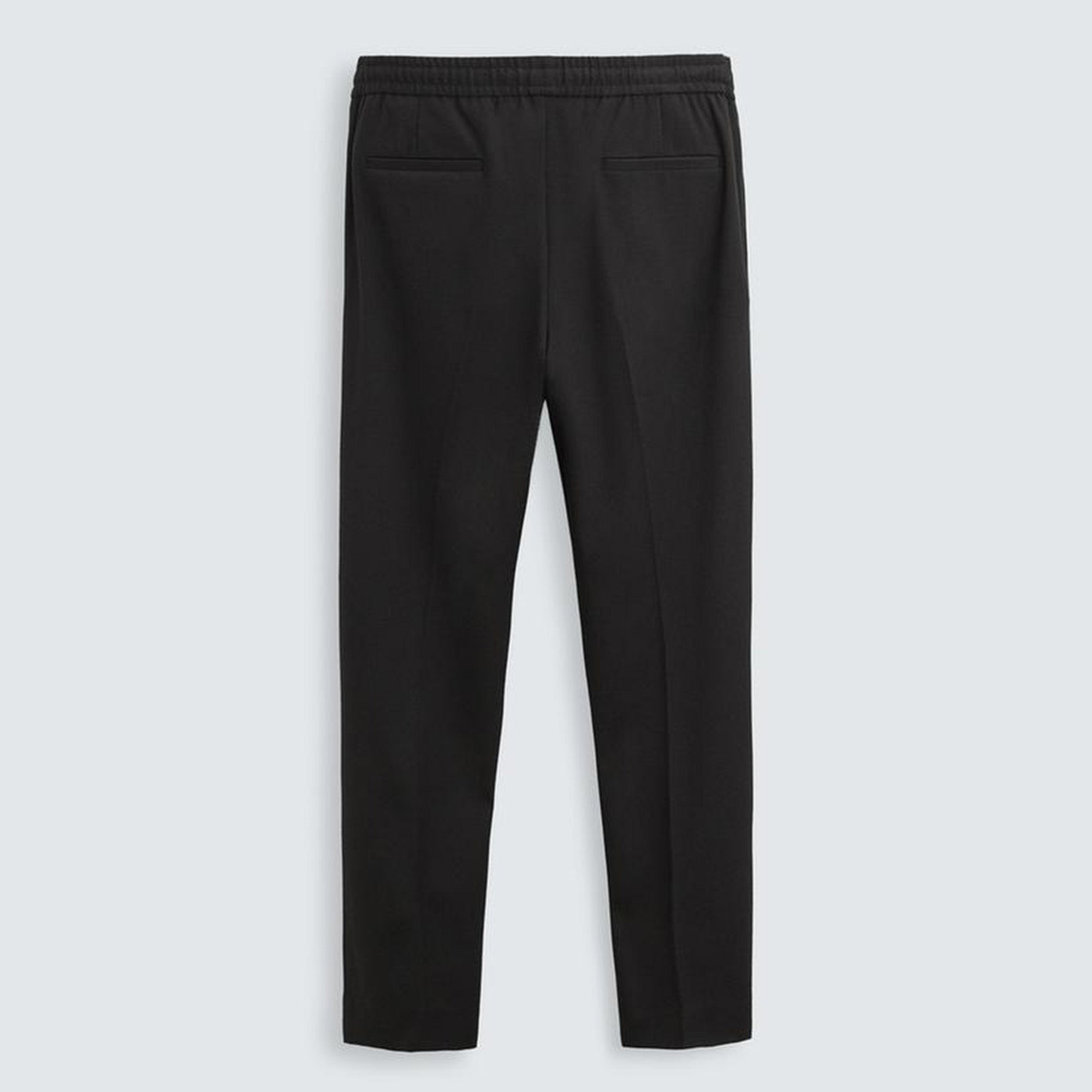 Zara Men's COMFORT JOGGER WAIST TROUSERS - Black