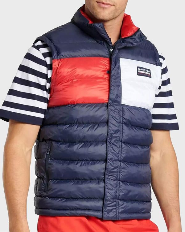 NAUTICA MEN'S VEST Rothes Gilet
