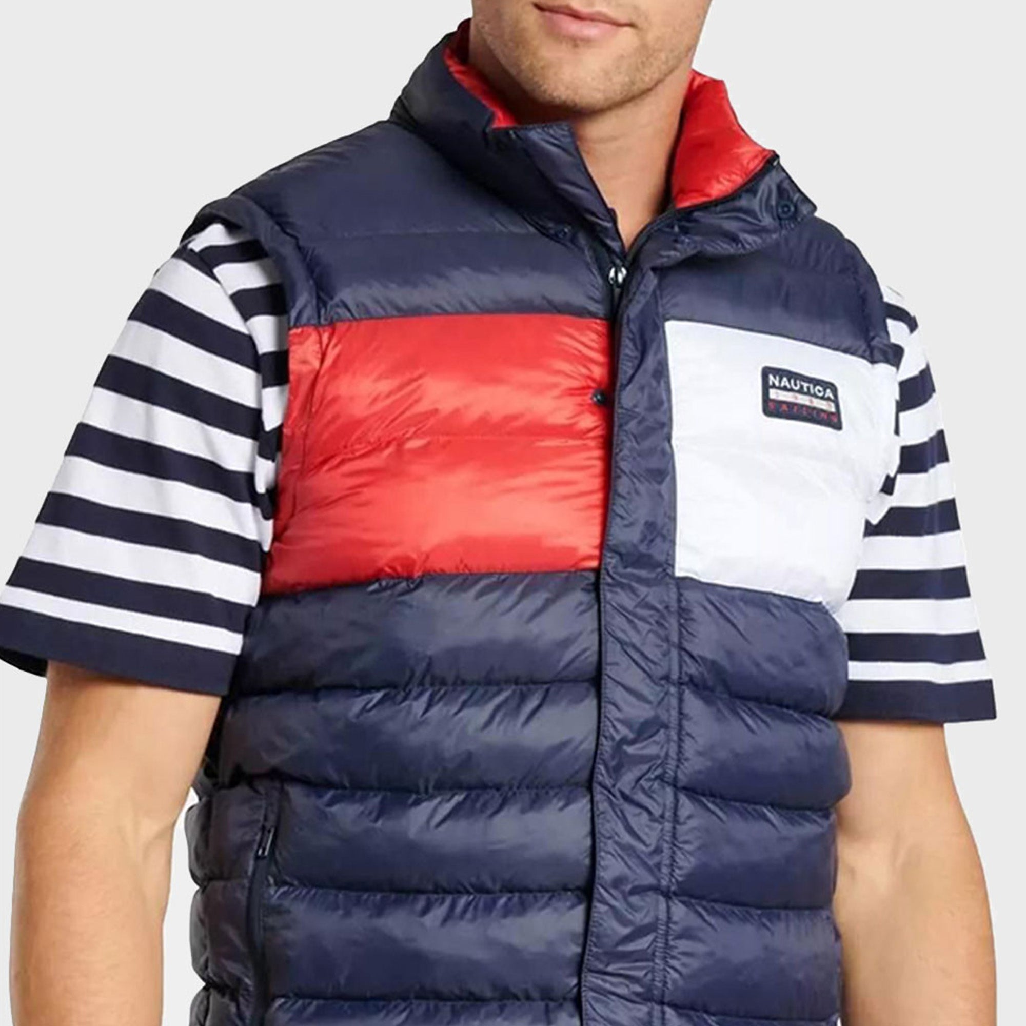 NAUTICA MEN'S VEST Rothes Gilet