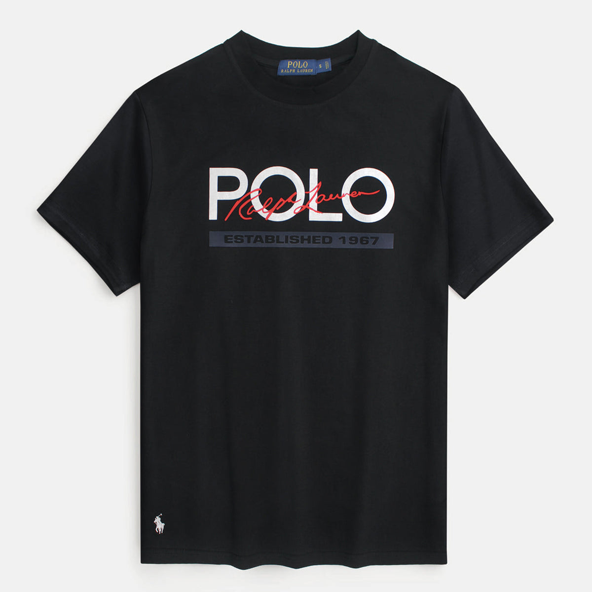 Ralph Lauren Men's Polo Signature T Shirt -Black
