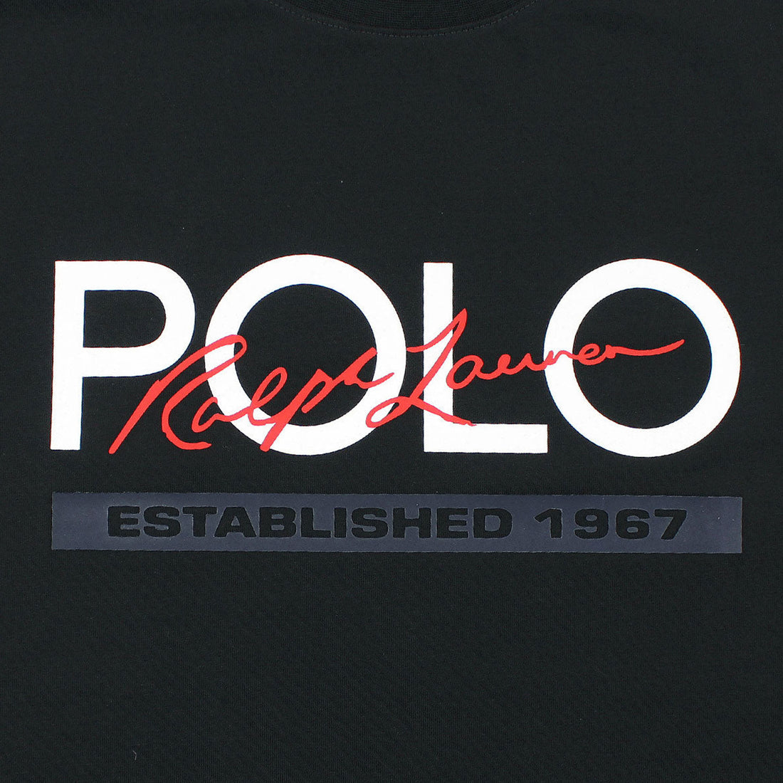 Ralph Lauren Men's Polo Signature T Shirt -Black