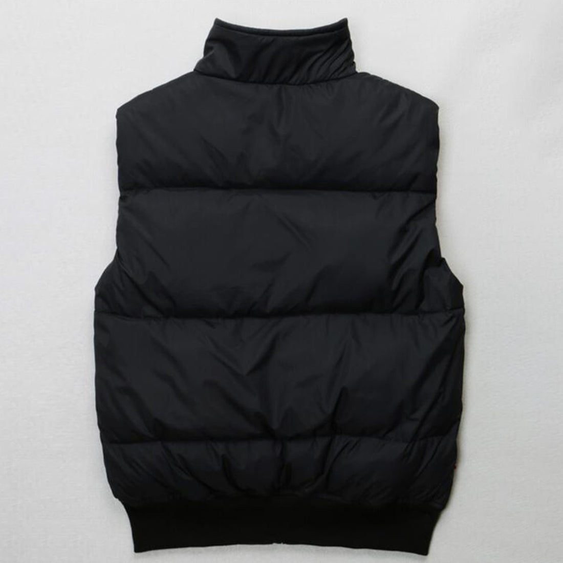 A & F Down branded vest for men, women in Black