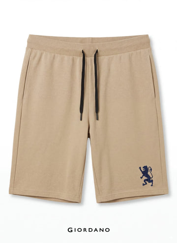 GR - Men Shorts ' Beige '  G-Motion Navy Logo