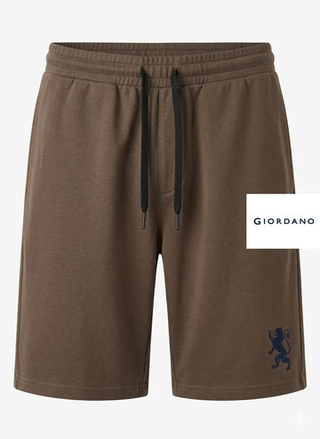 GR - Men Shorts ' Chocolate Brown '  G-Motion Navy Logo