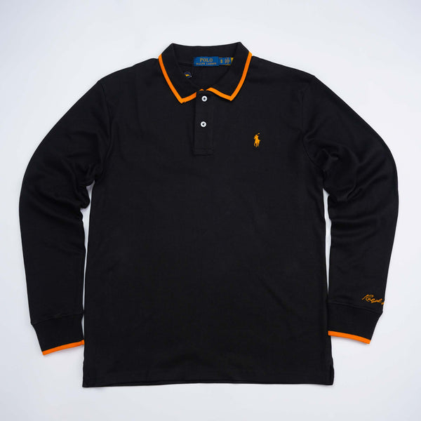 RL Full Sleeve Orringe Logo