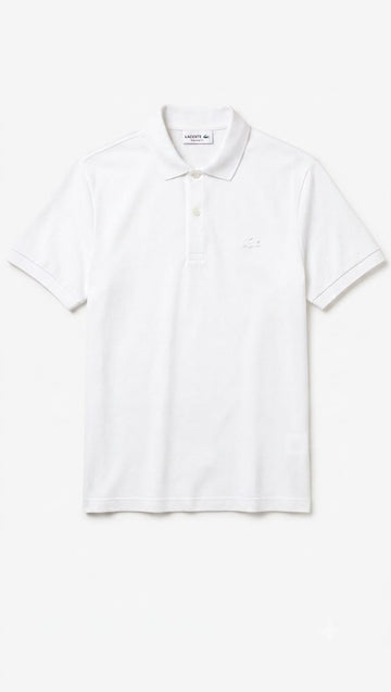 Lacoste Paris Polo Shirt White