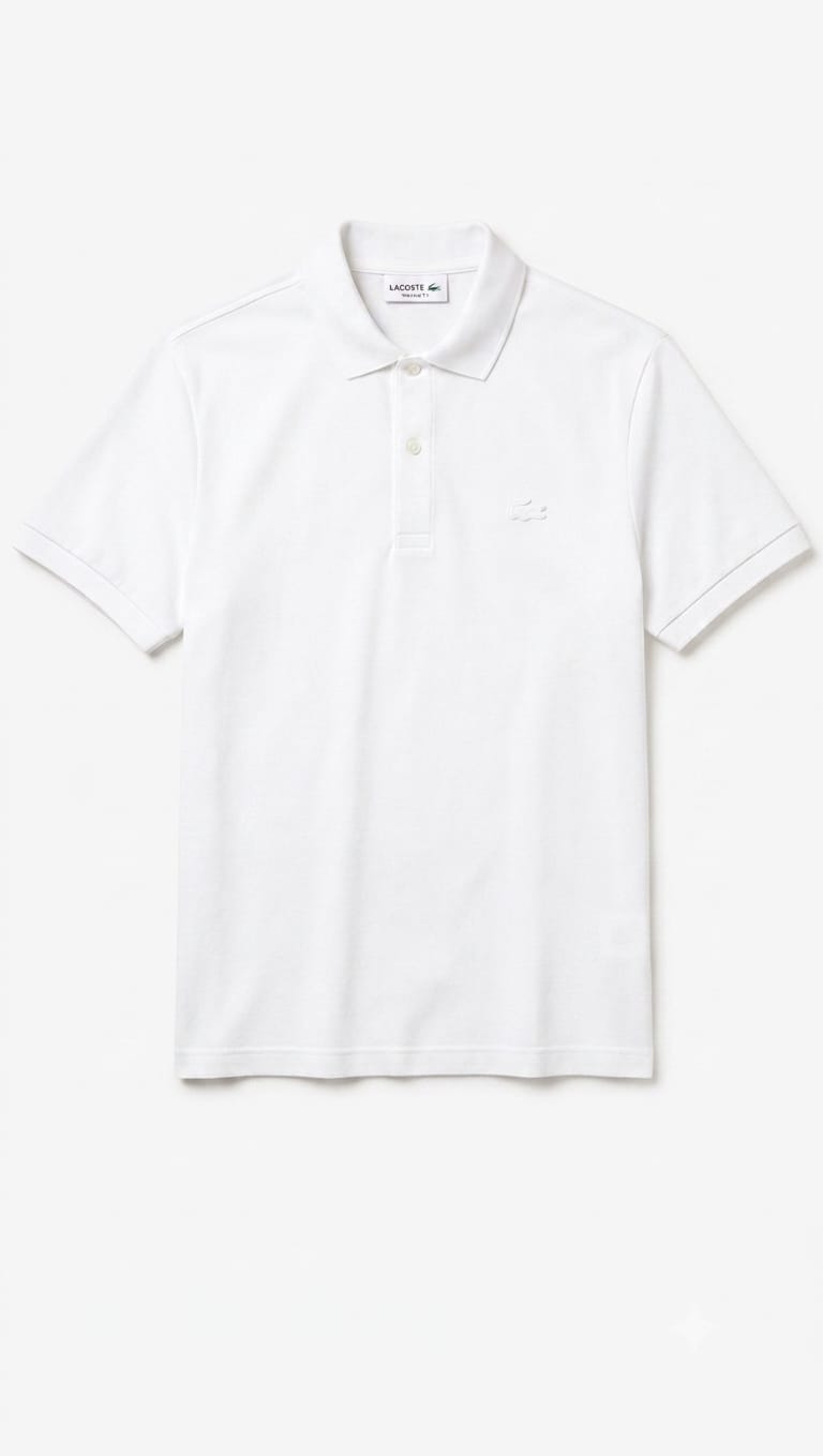 Lacoste Paris Polo Shirt White