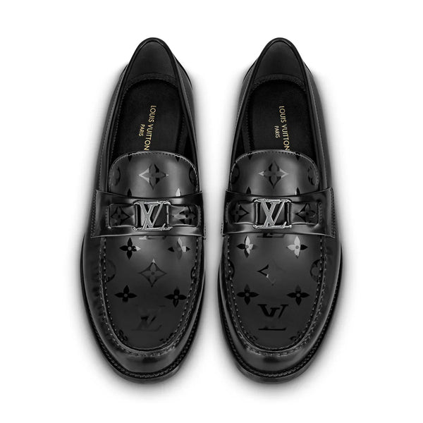 LV Major Loafer Printed - Black