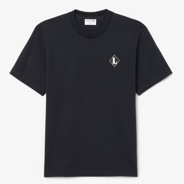 Lacoste French Made Badge Accent T-Shirt Black