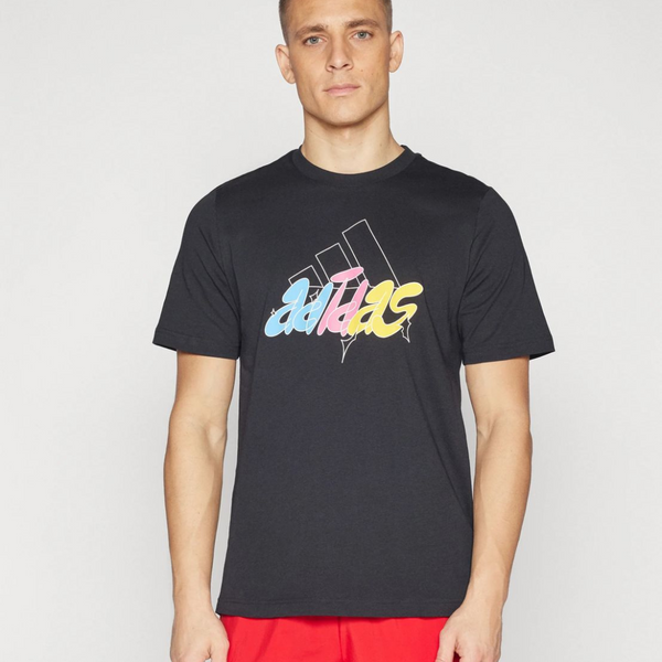 AD Performance Tee MultiColour Graphic Tee Navy