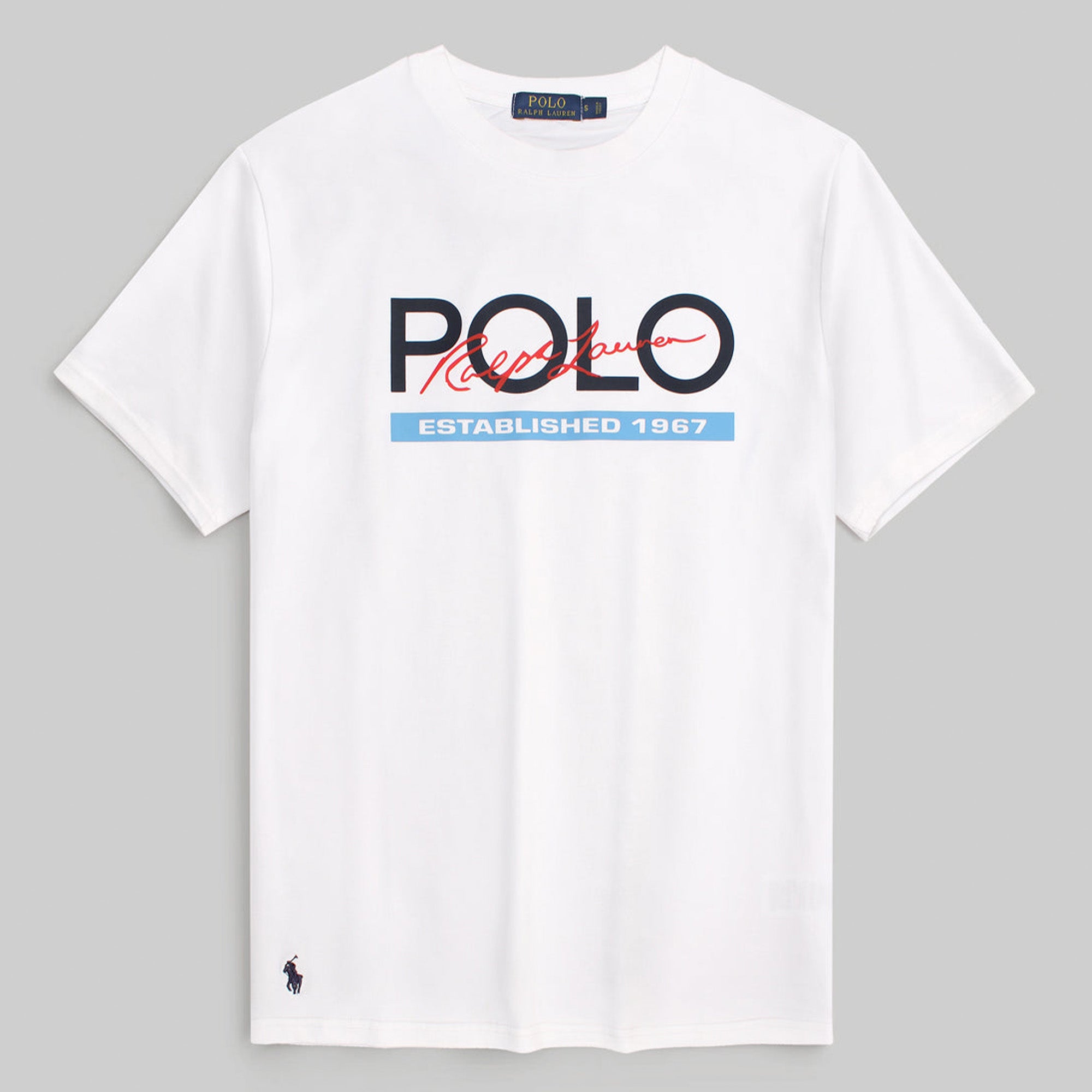 Ralph Lauren Men's Polo Signature T Shirt - White