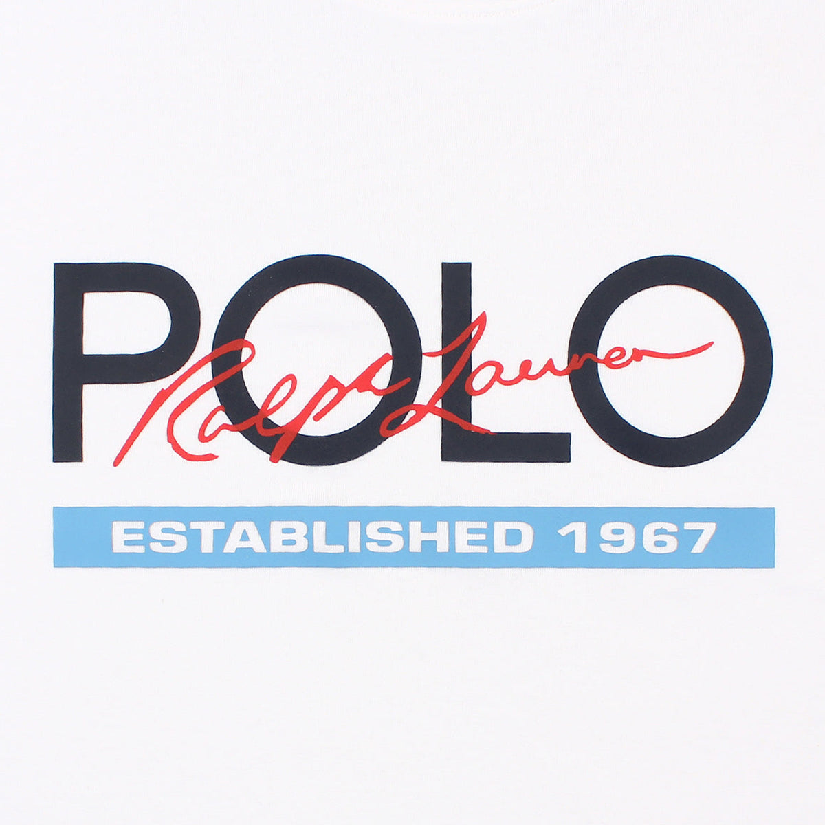 Ralph Lauren Men's Polo Signature T Shirt - White