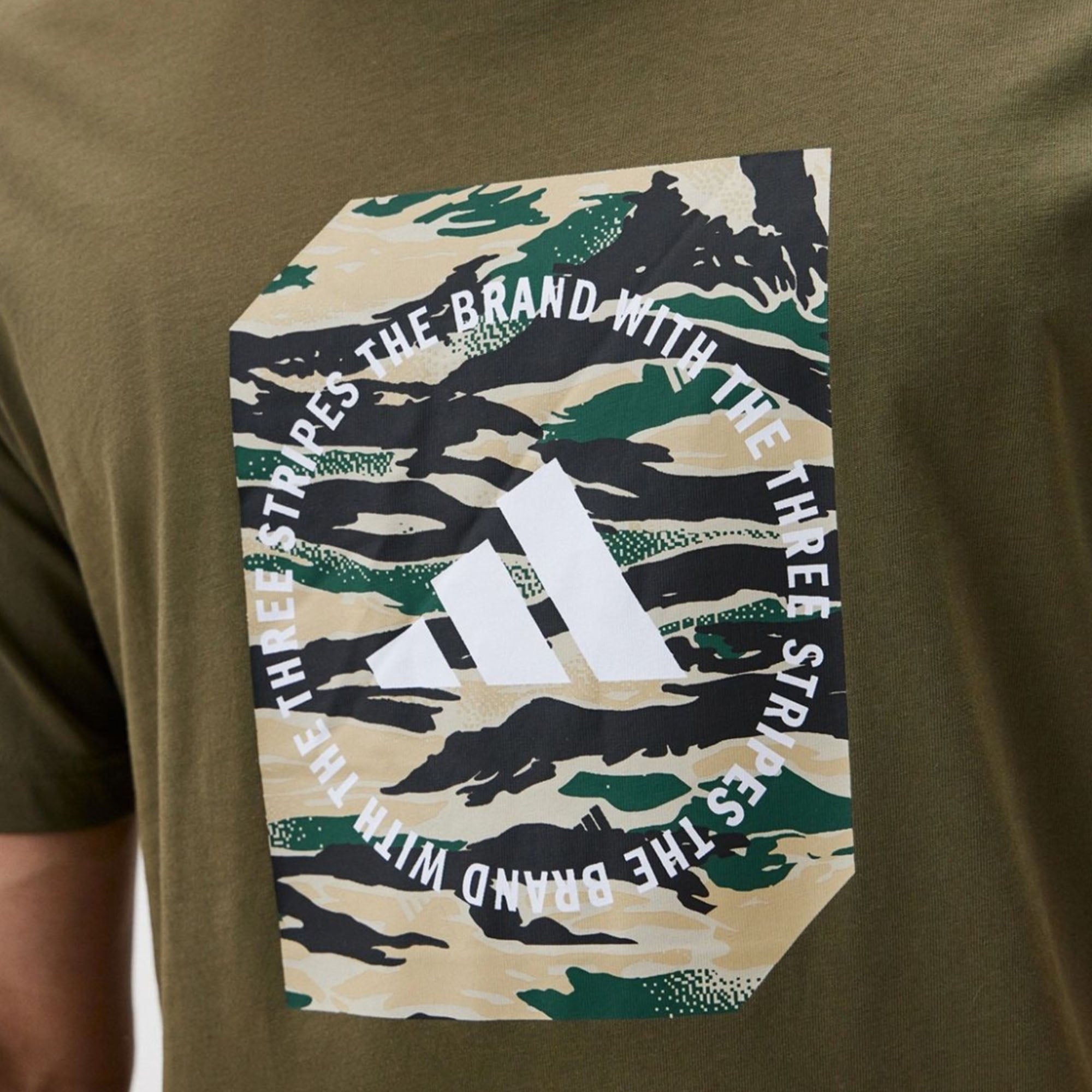 Adidas Camo Shape Graphic Tee