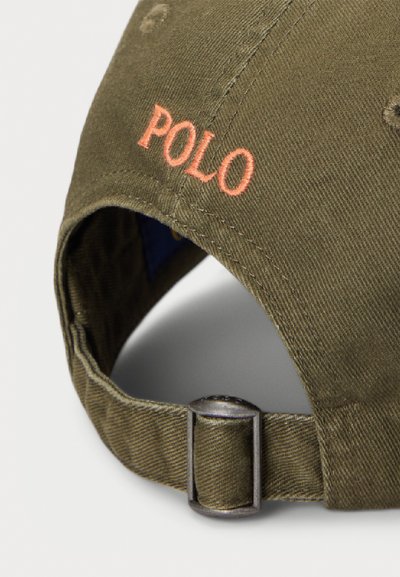 Ralph Lauren Cotton Chino Baseball Olive green cotton Cap