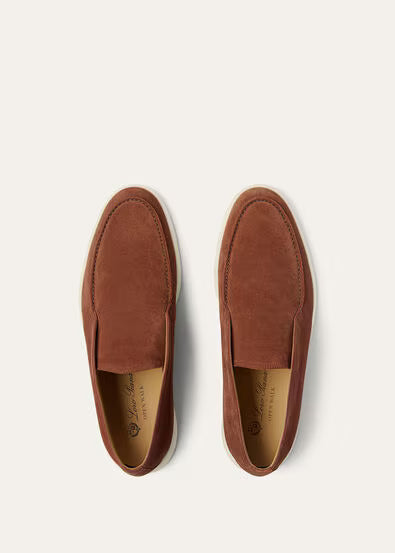 Loro Piana Open Walk Ankle Boot Choco Brown 1:1