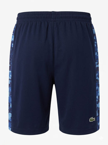 Lacoste - Sport Tennis Side Line Regular Fit Shorts Pants Navy Blue