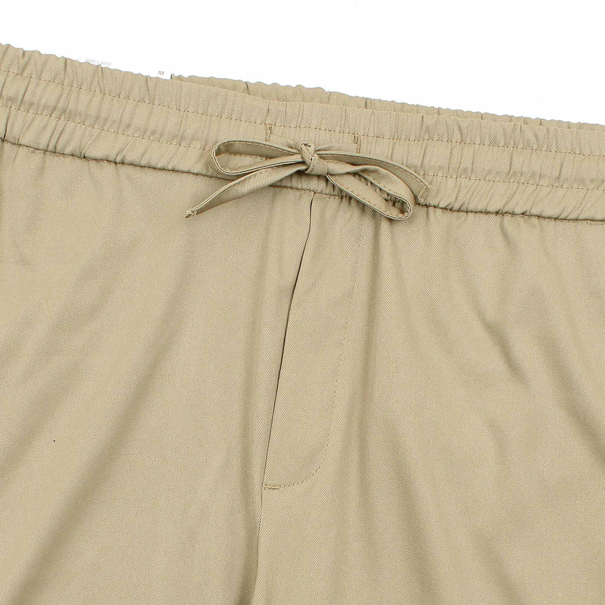 Zara MEN'S COMFORT JOGGER WAIST TROUSERS - BEIGE