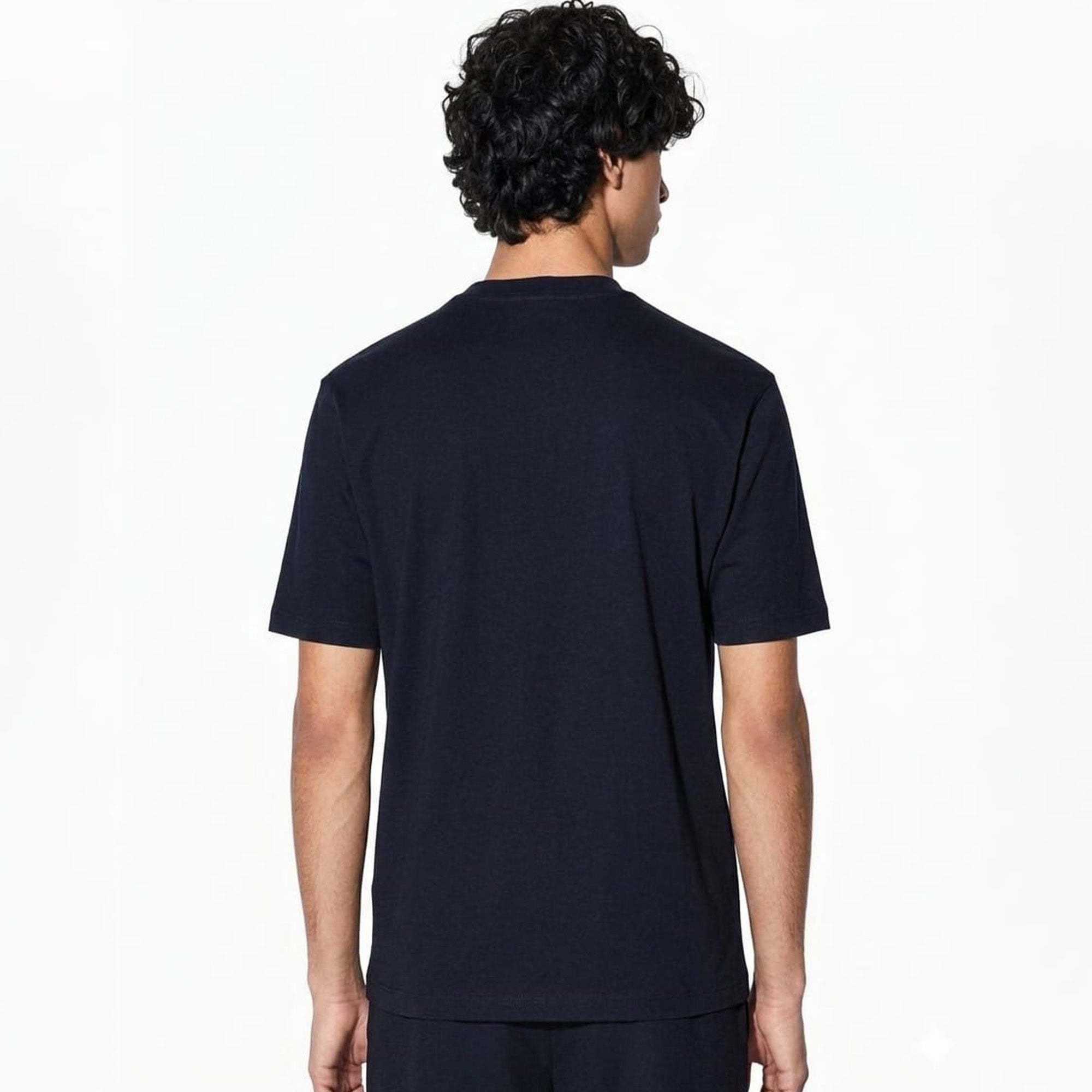 Armani Exchange Men's Pocket embroidery designs Navy Blue
