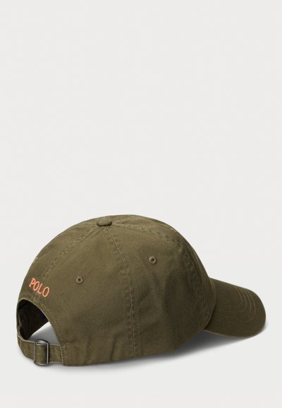 Ralph Lauren Cotton Chino Baseball Olive green cotton Cap
