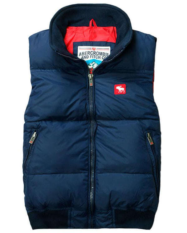 A & F Down branded vest for men, women