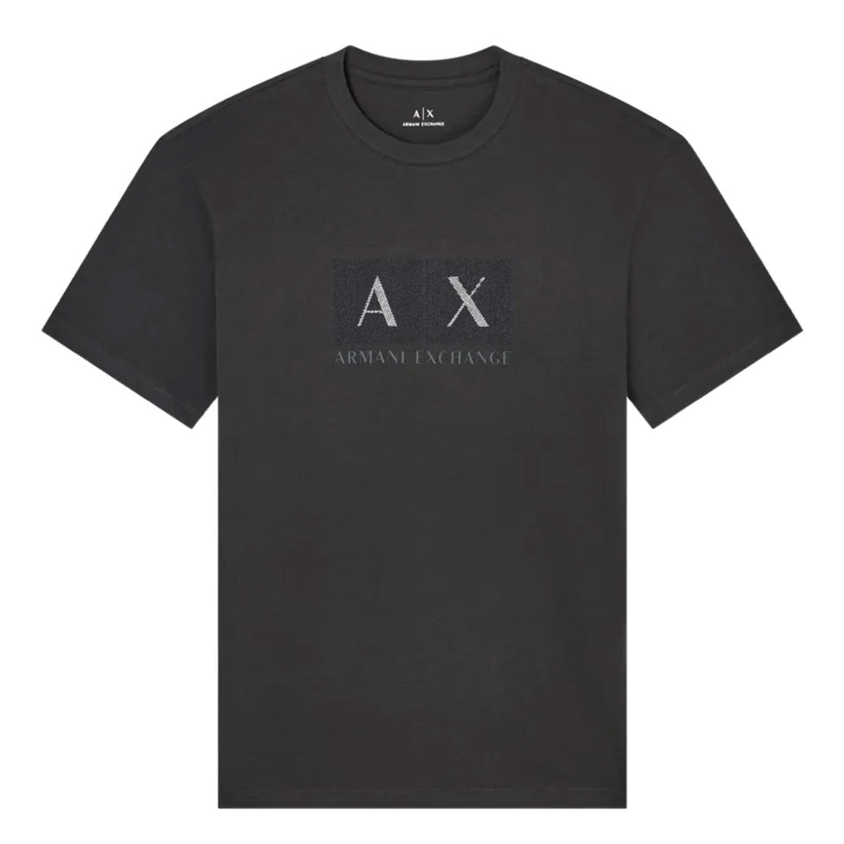 Armani Exchange logo-print short-sleeve T-shirt Black