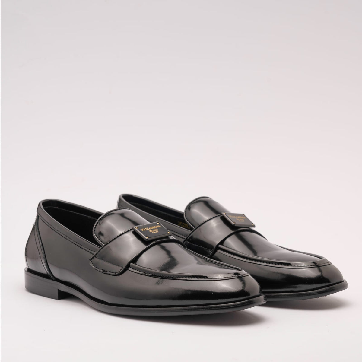 D&G Penny Loafer for Men in Black 1:1
