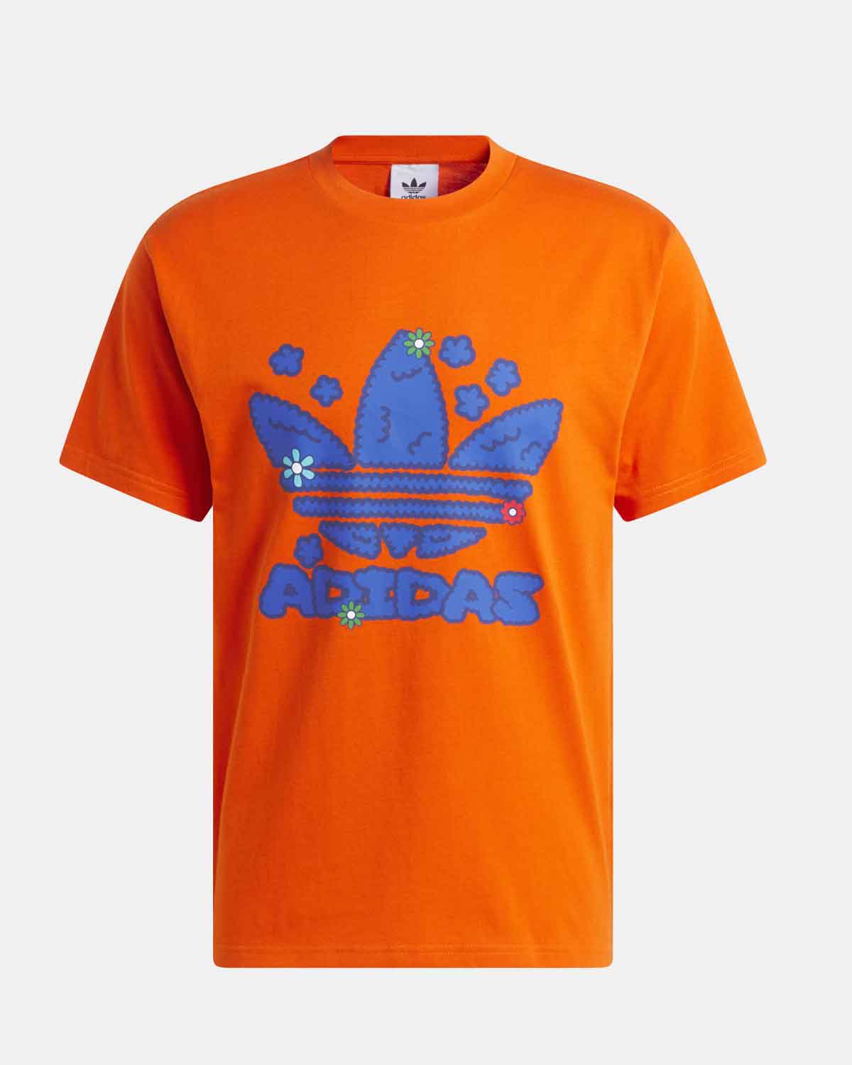 Adidas Collegiate Stacked Trefoil Tee