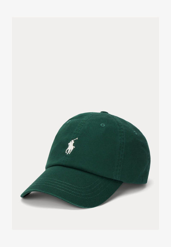 RL Cotton Chino Baseball  Cap moss agate