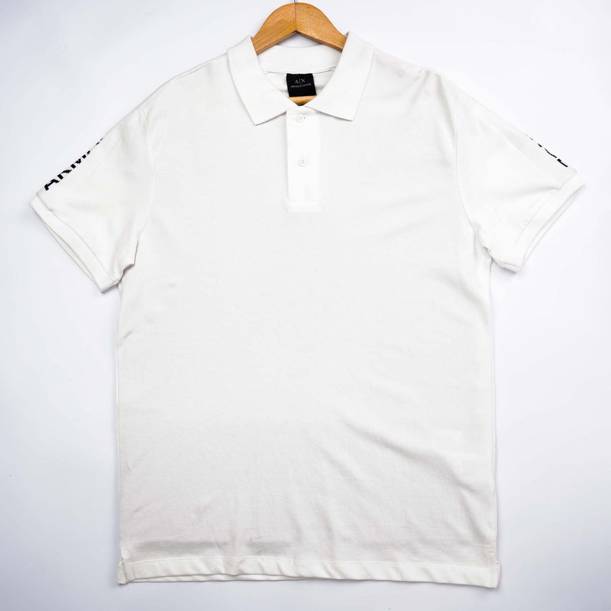 Armani Exchange Shoulder Embroidered polo shirt