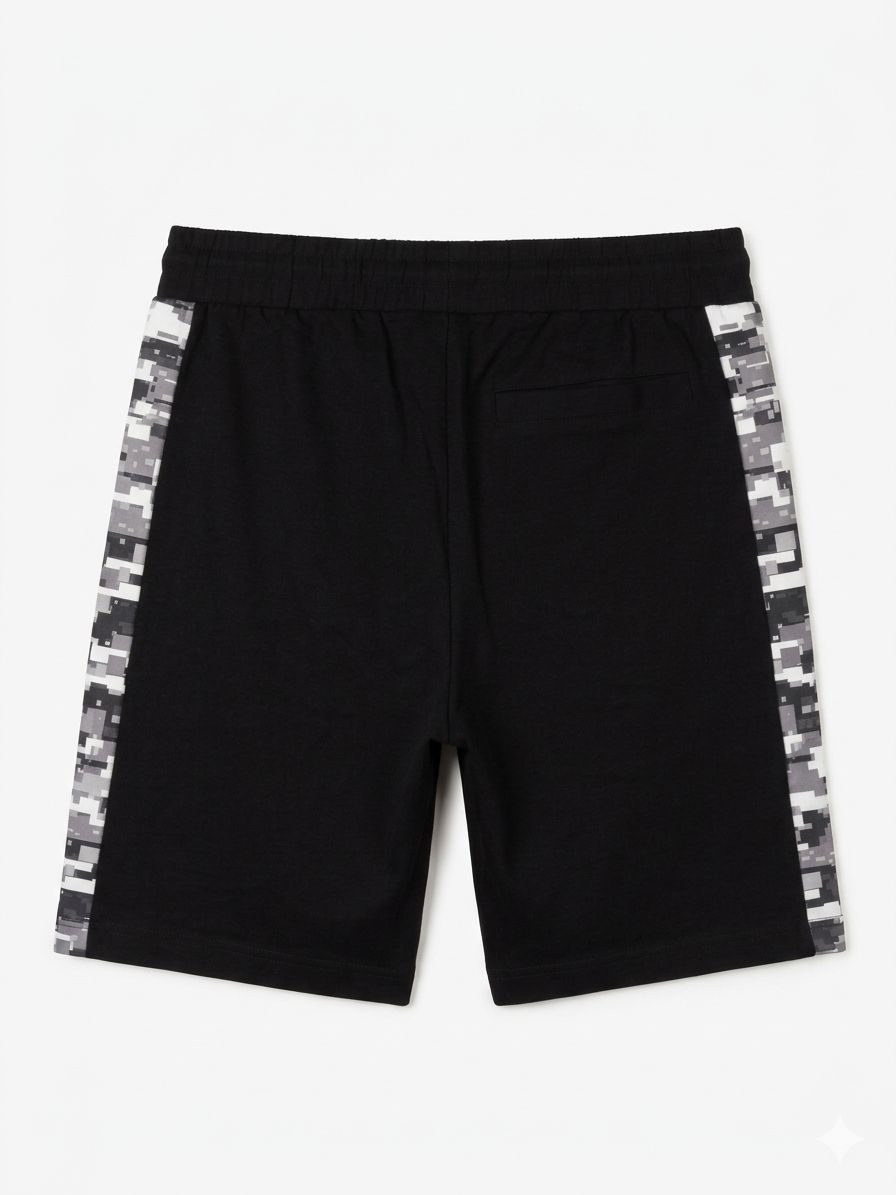 Lacoste - Sport Tennis Side Line Regular Fit Shorts Pants Black