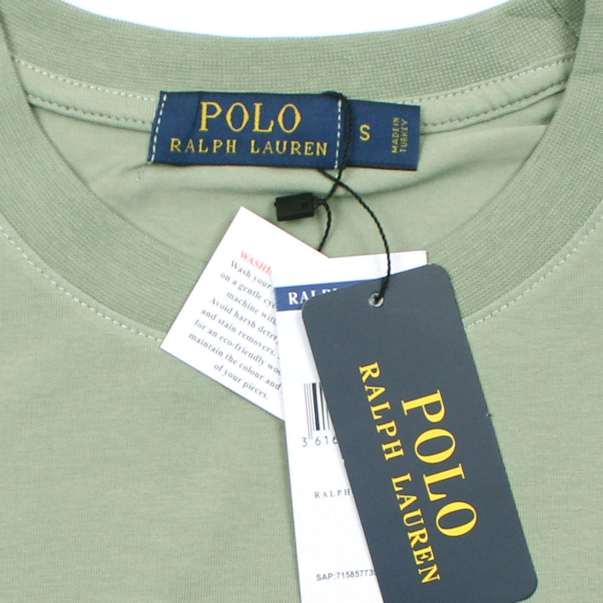Ralph Lauren Men's Iconic Polo T Shirt - C Green