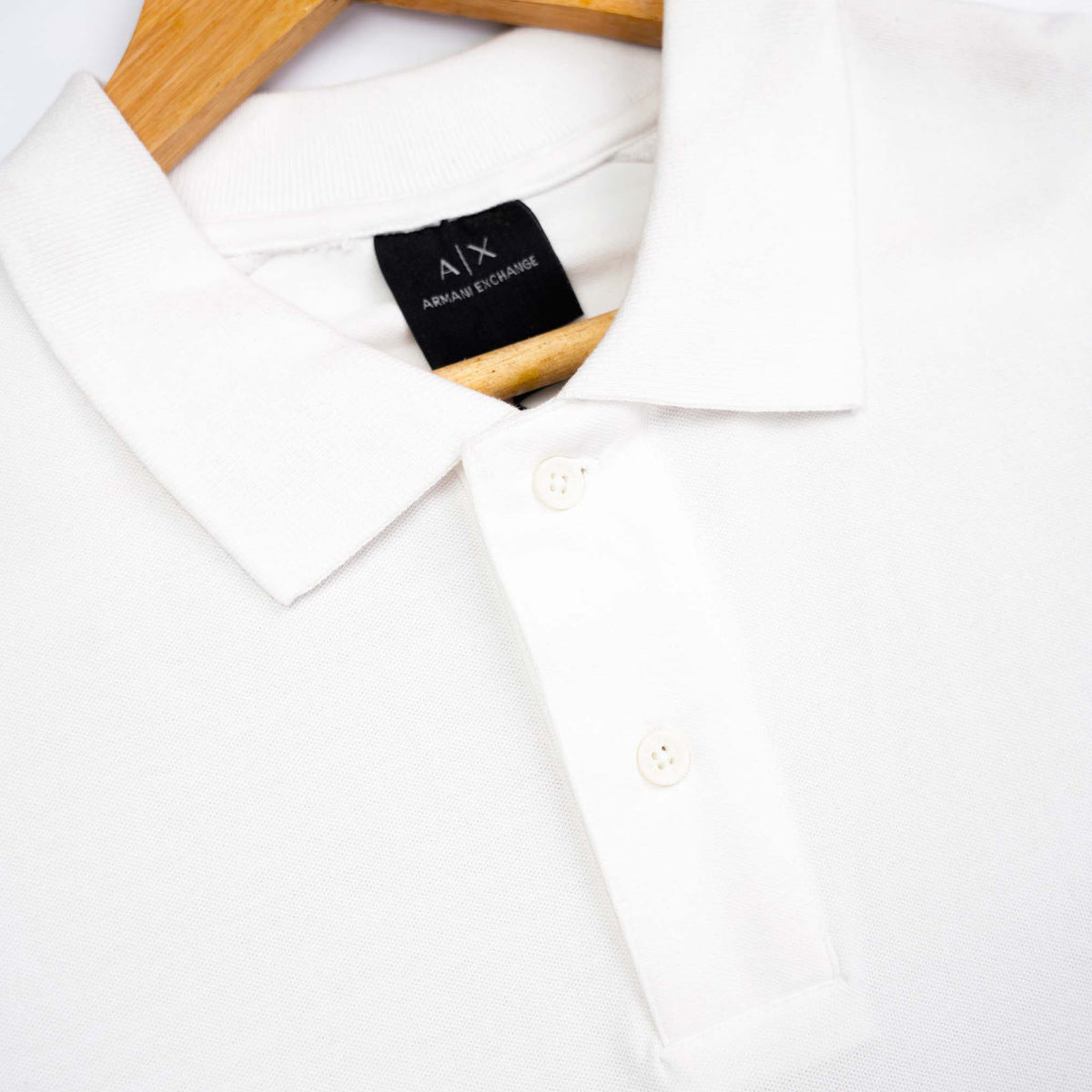 Armani Exchange Shoulder Embroidered polo shirt