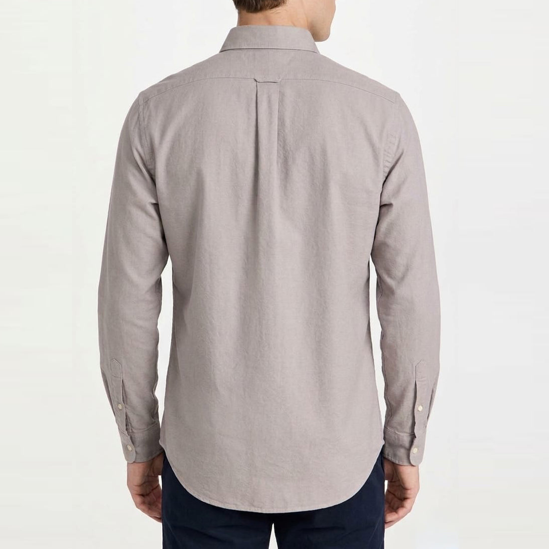 Ralph Lauren Knit Oxford Multi Logo Shirt (Surrey Tan)
