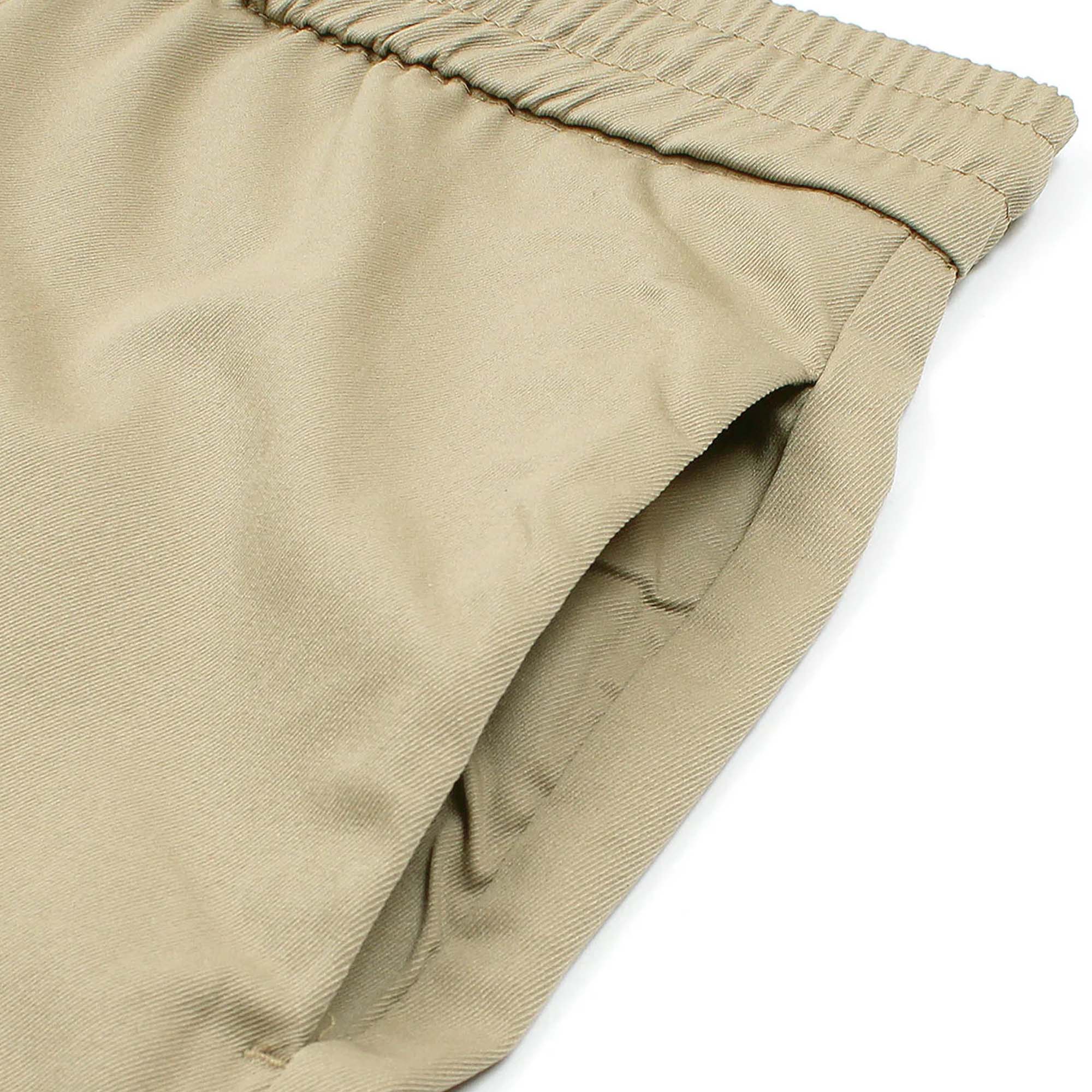 Zara MEN'S COMFORT JOGGER WAIST TROUSERS - BEIGE