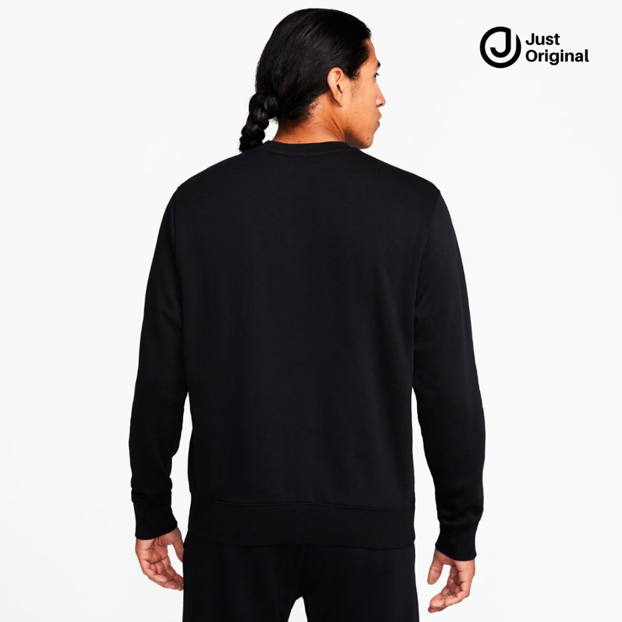 Nike Black Varsity Stacked Graphic Crewneck Success