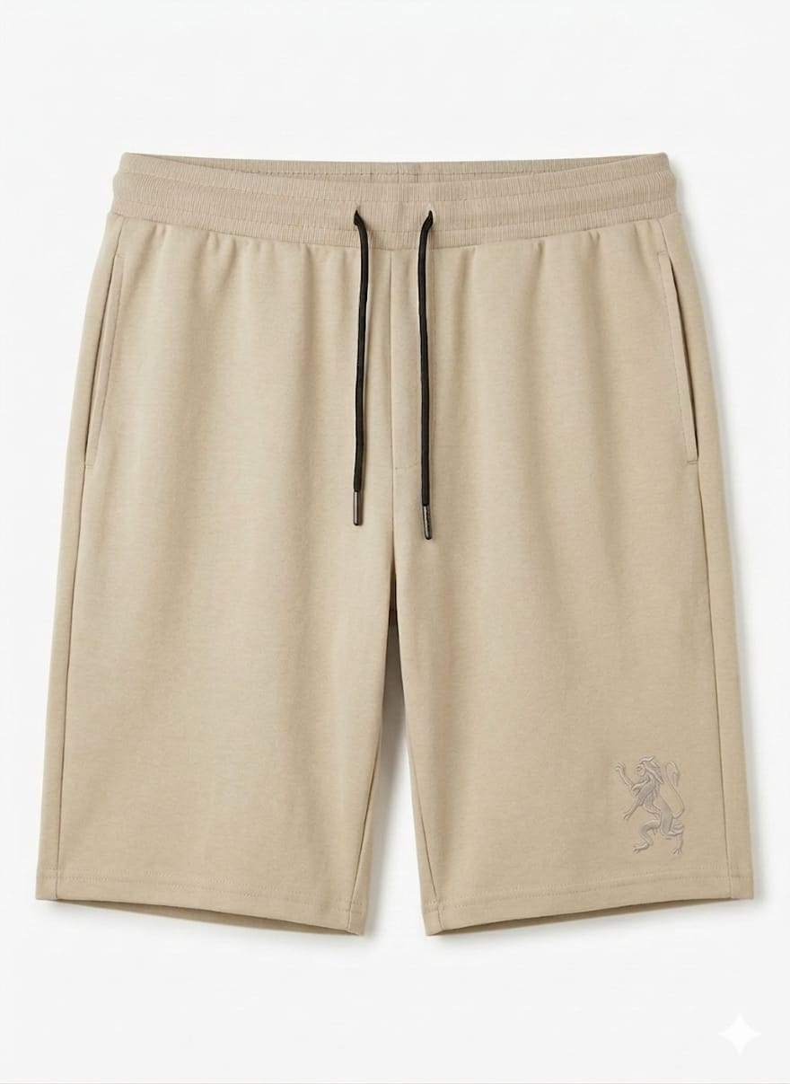 GR - Men Shorts 'Beige'  G-Motion Silver Logo