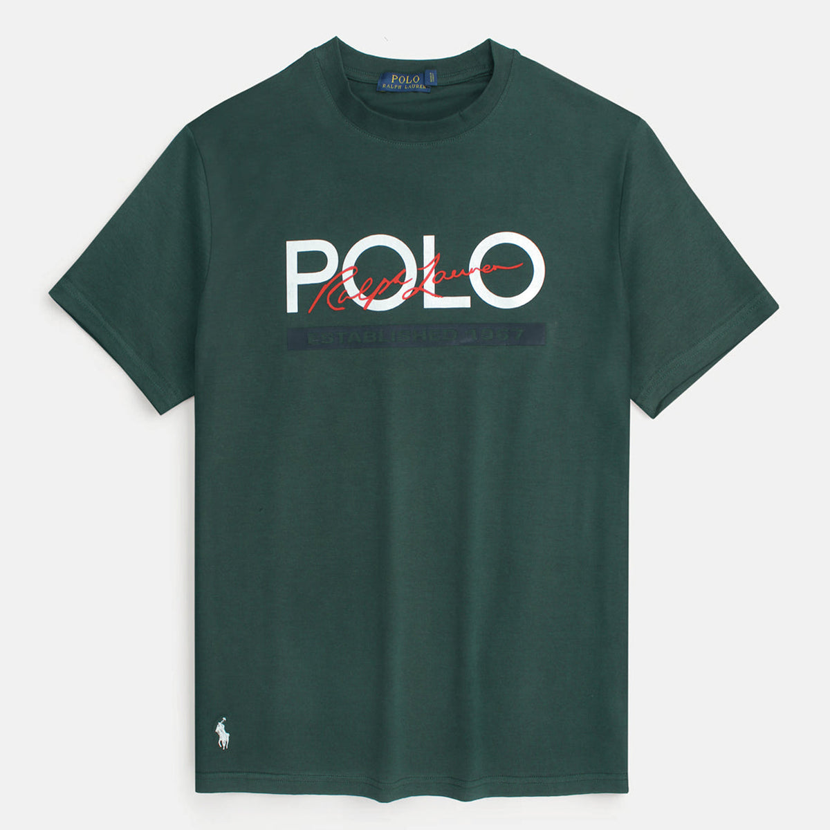 Ralph Lauren Men's Polo Signature T Shirt -Green