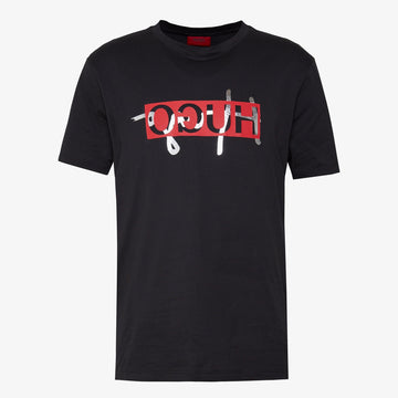 BOSS Pre-owned Print T-shirt - black