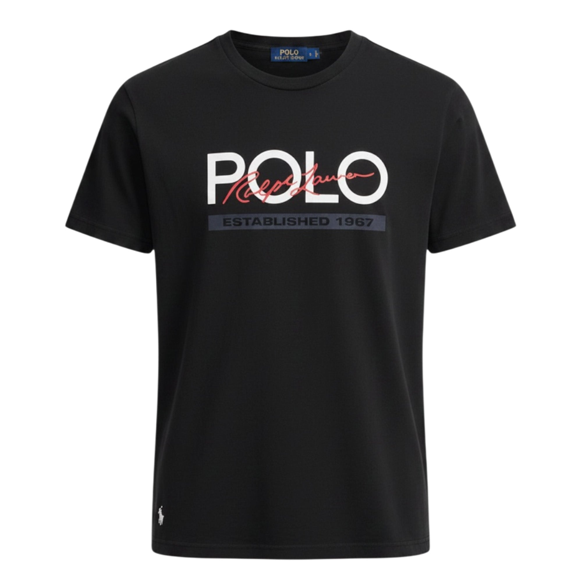 Ralph Lauren Men's Polo Signature T Shirt -Black