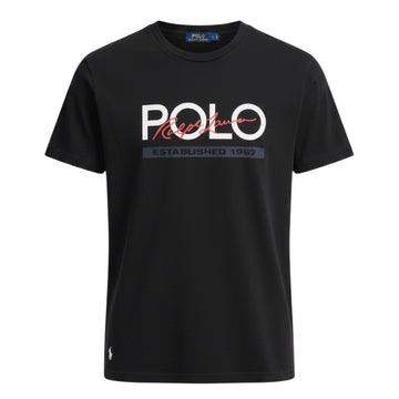 Ralph Lauren Men's Polo Signature T Shirt -Black