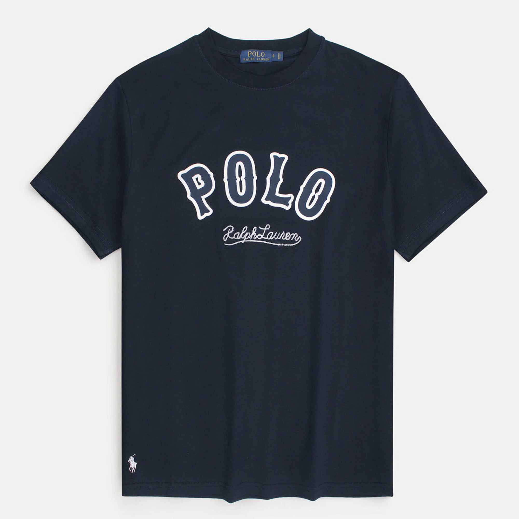 Ralph Lauren Men's Iconic Polo T Shirt - Navy Blue