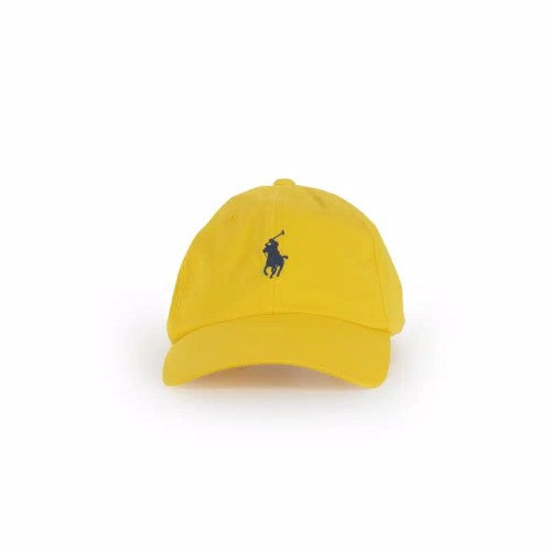 Polo Ralph Lauren Yellow And Navy Small Pony Cap
