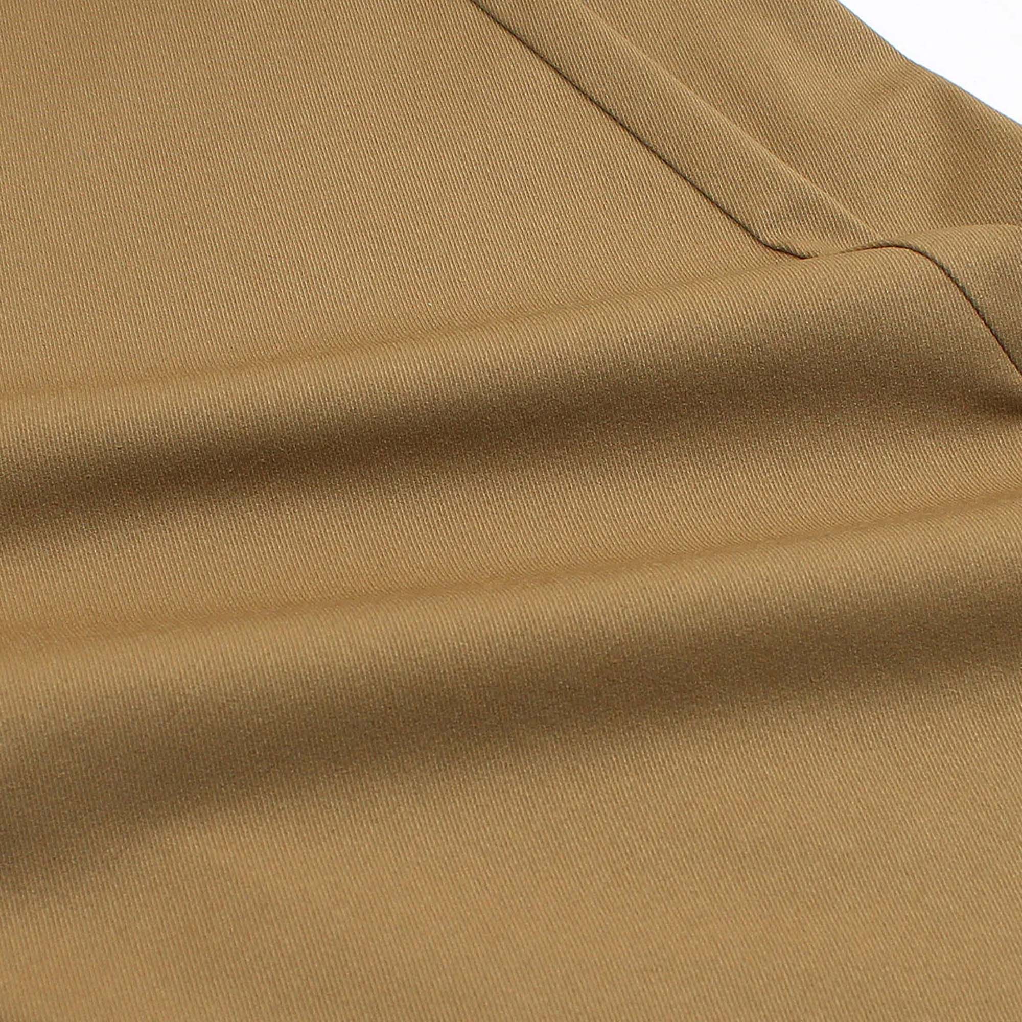 Zara MEN'S COMFORT JOGGER WAIST TROUSERS - CAMEL