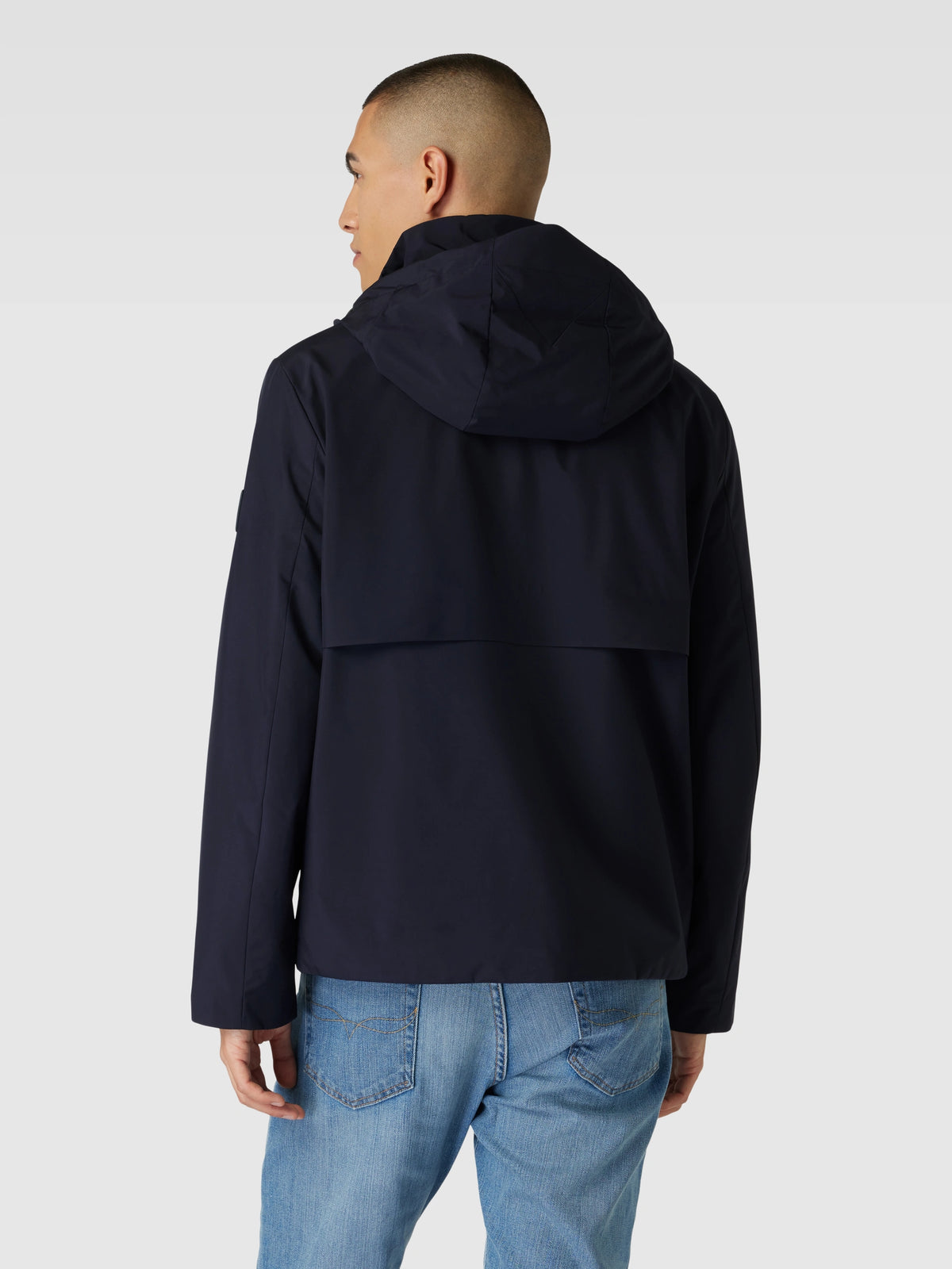 Tommy Hilfiger Stand-up collar Navy Jacket