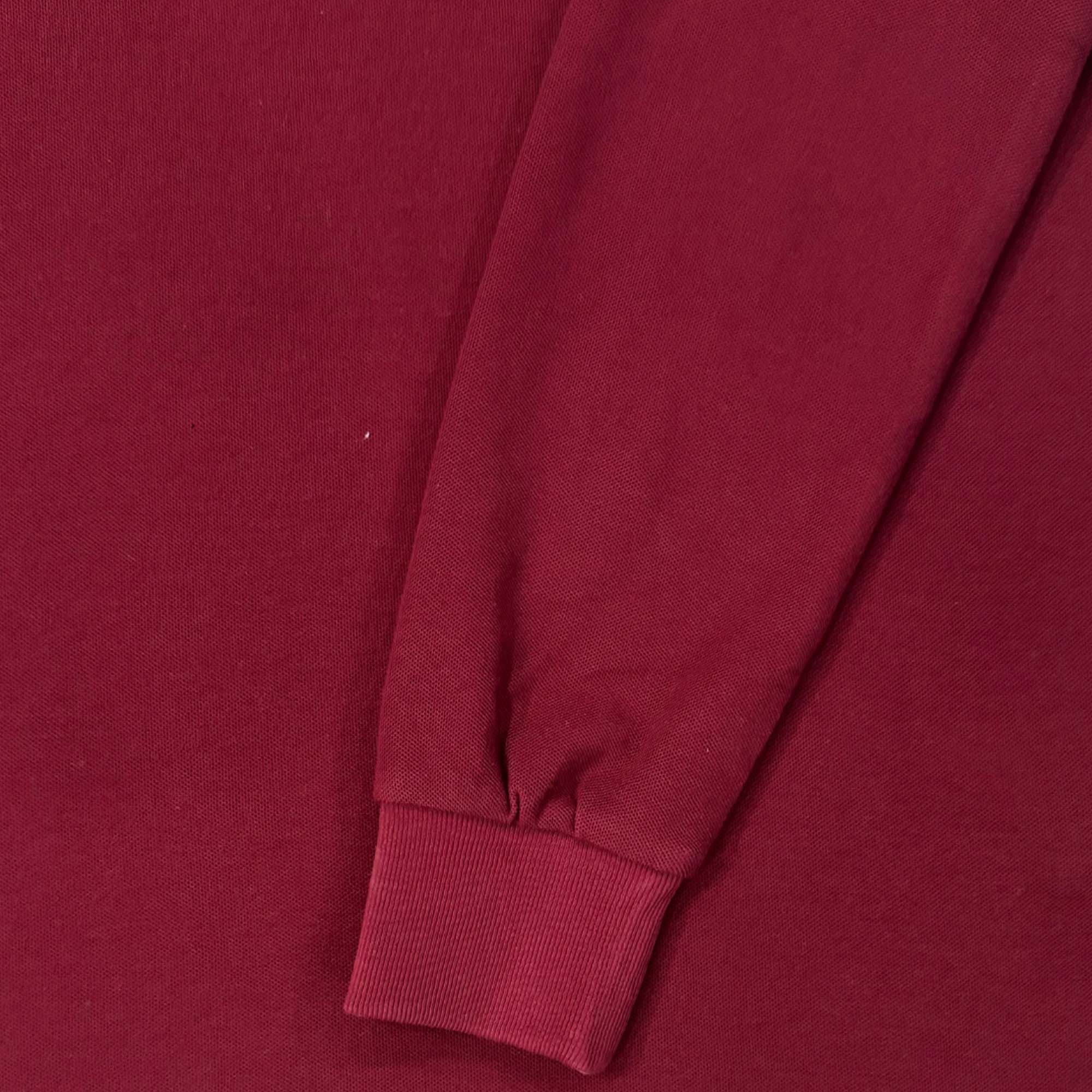 Lacoste Full Sleeve Red POLO