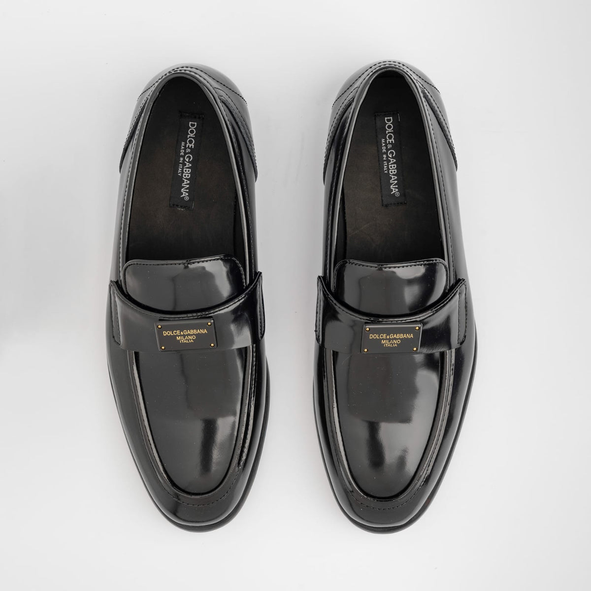 D&G Penny Loafer for Men in Black 1:1
