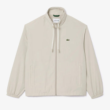 Lacoste Sportsuit Jacket with Removable Hood Off White