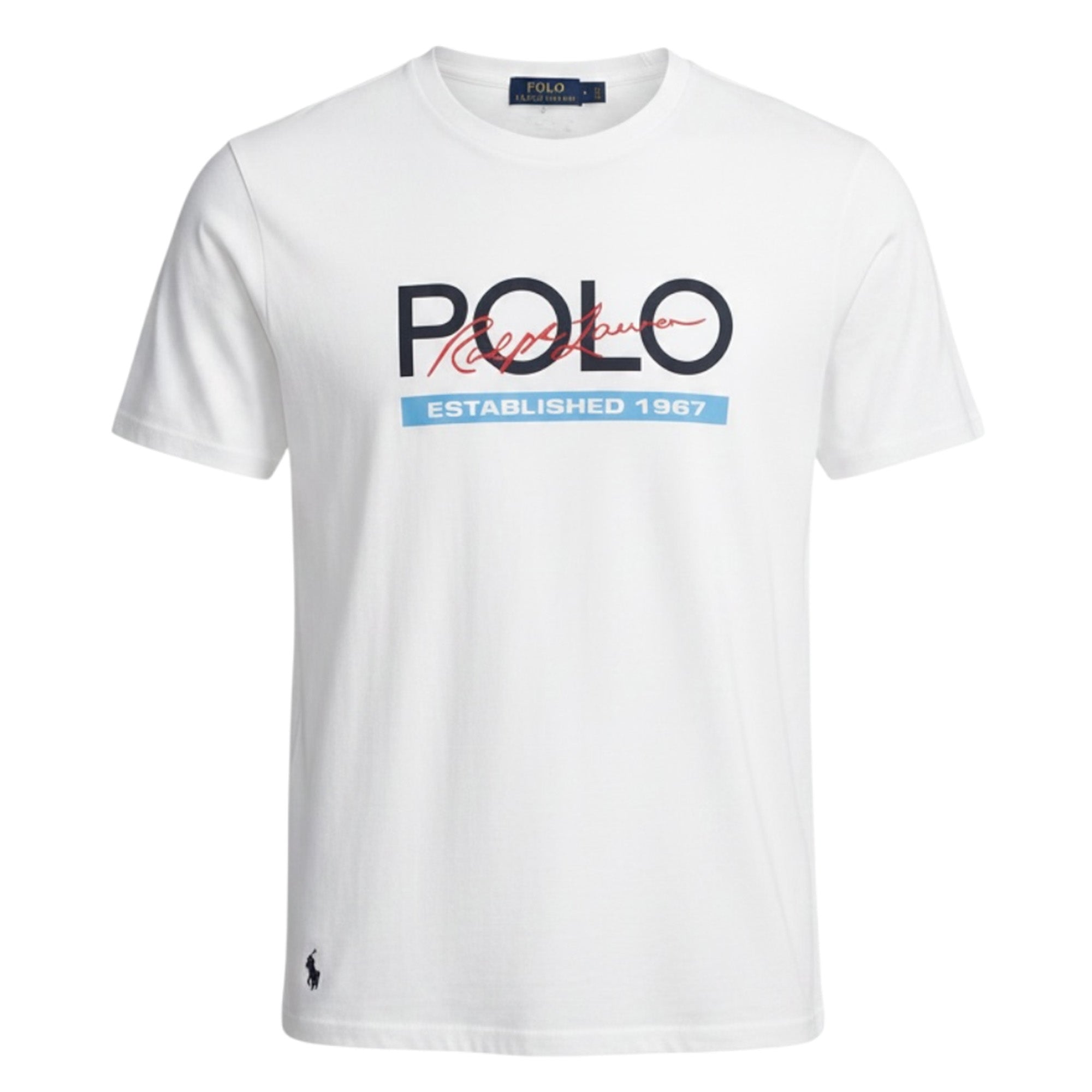 Ralph Lauren Men's Polo Signature T Shirt - White