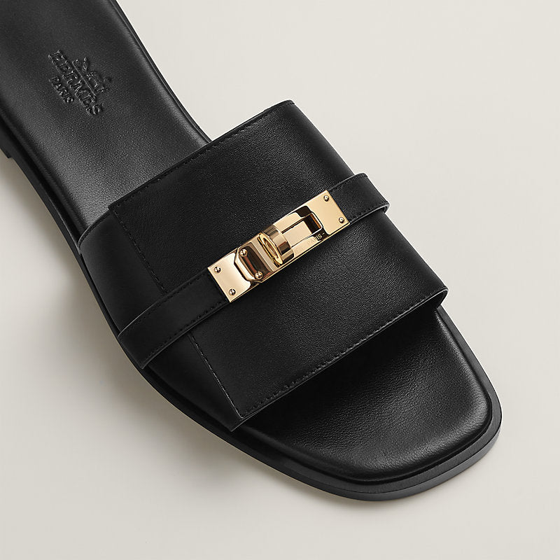 H.E.R.M.E.S Giulia Flats(1:1 Original Quality) Black